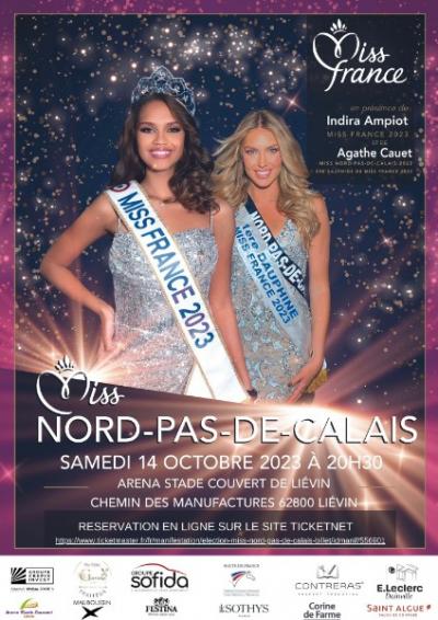 Election de Miss Nord Pas de Calais à Liévin le 14 octobre 2023 