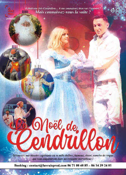 Notre création spectacle enfants : Redécouvrez Cendrillon !